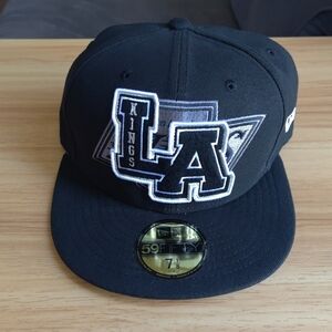 Vintage Los Angeles Kings NHL New Era Fitted Size 7 New